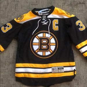 REEBOK chara bruins jersey